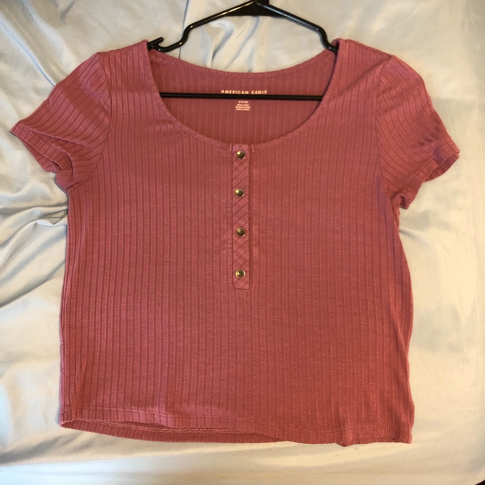 2 American eagle tops